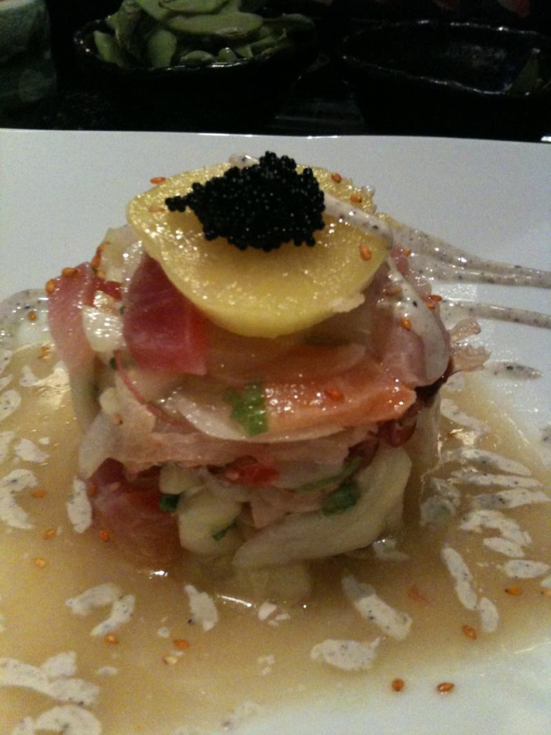 seafood sunomono
